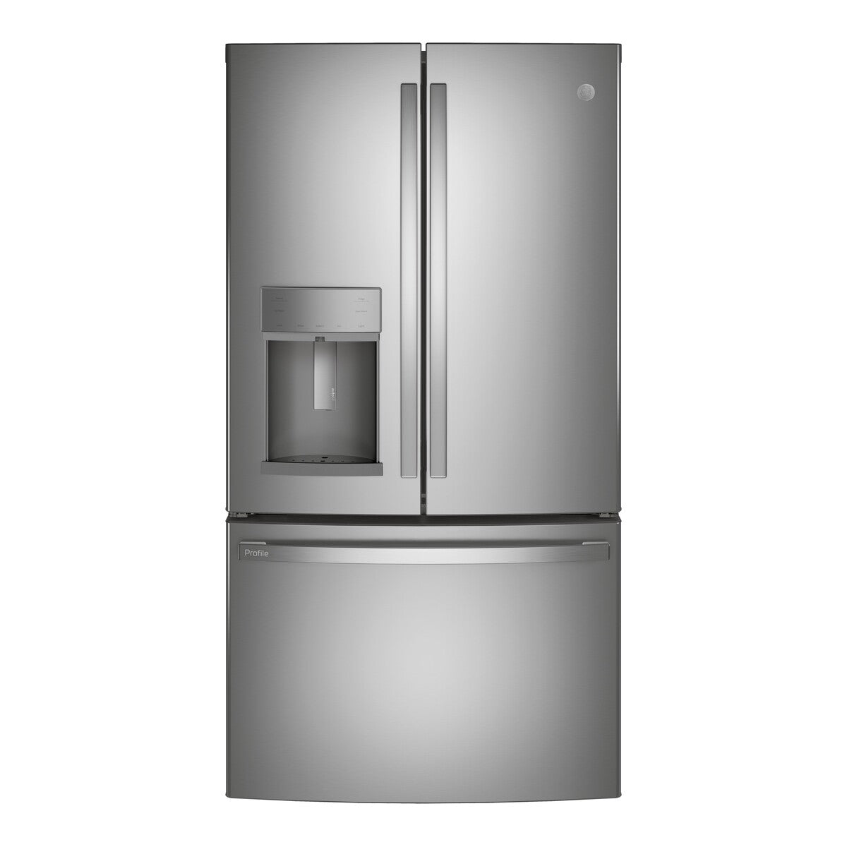 GE Profile Series ENERGY STAR 22.1 cu. ft. Counter-Depth French-Door Refrigerator with Hands-Free AutoFill - Fingerprint Resistant Stainless Steel