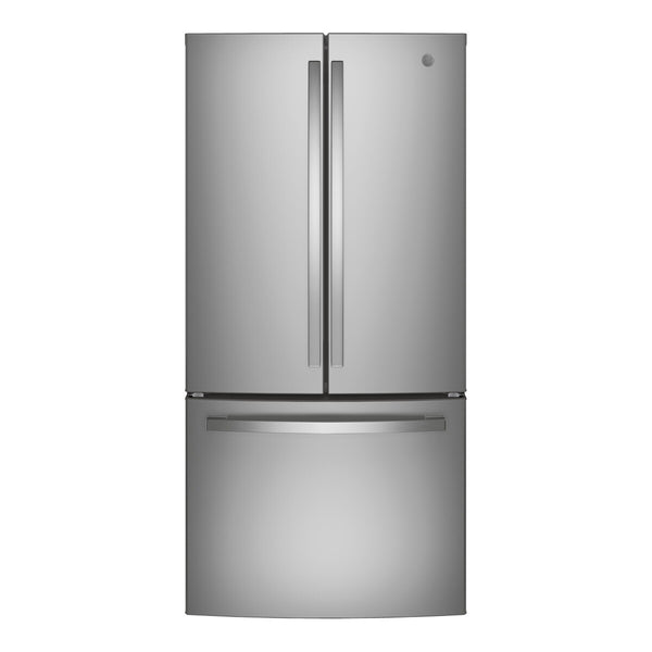 GE ENERGY STAR 24.7 cu. ft. French-Door Refrigerator - Stainless Steel