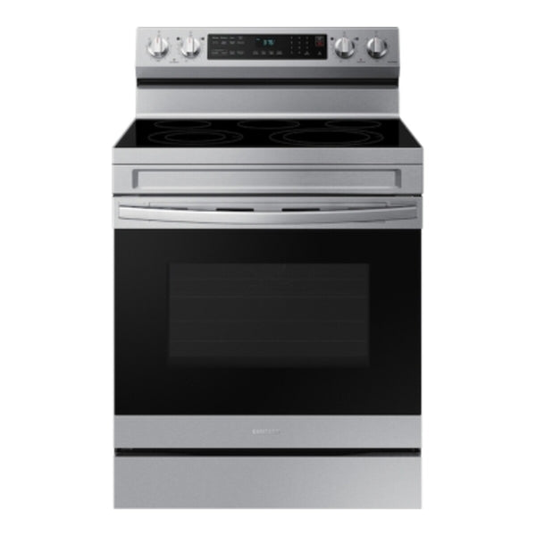 Samsung 6.3 cu. ft. Smart Freestanding Electric Range with No-Preheat Air Fry & Convection in Stainless Steel