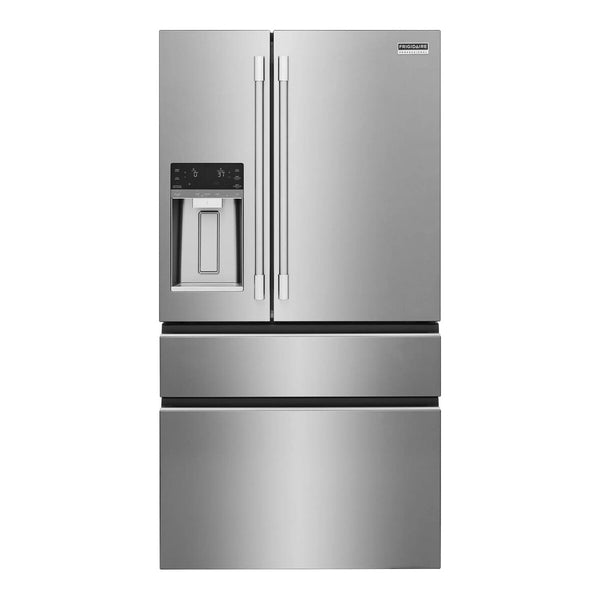 Frigidaire Professional 22 cu. ft. Counter-Depth 4-Door French Door Refrigerator - Stainless Steel