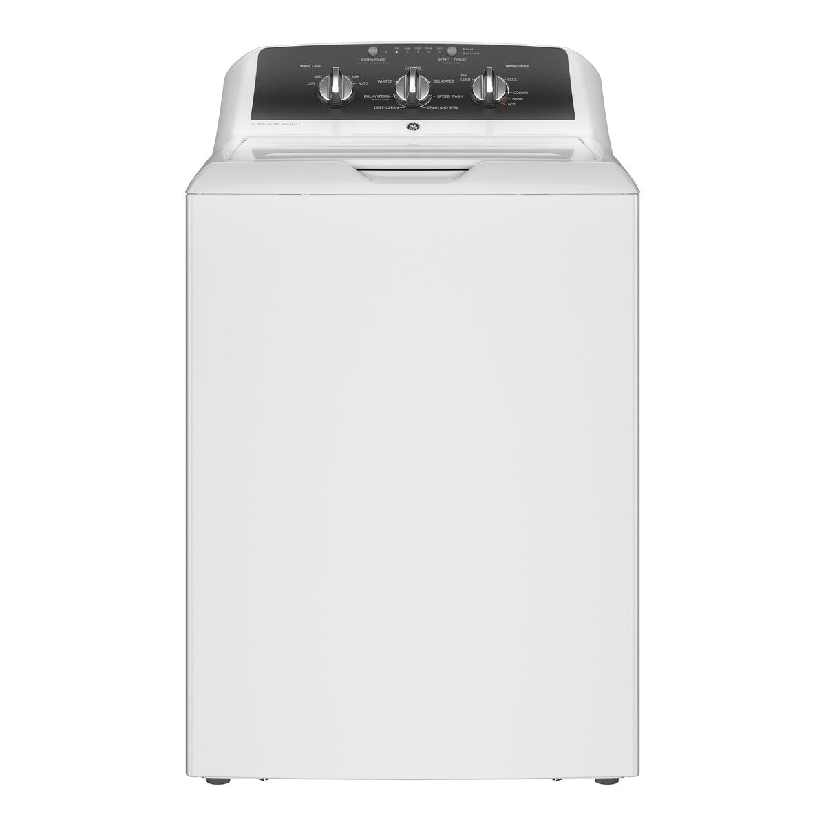 GE 4.3 cu. ft. Capacity Washer with Stainless Steel Basket,5-yr Limited Warranty - White