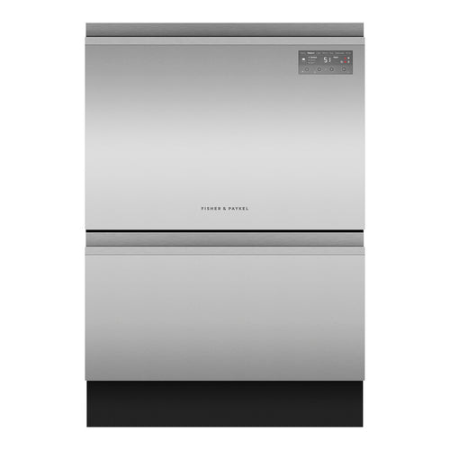 Fisher & Paykel Series 7, Contemporary Tall Double DishDrawer Dishwasher - Stainless Steel