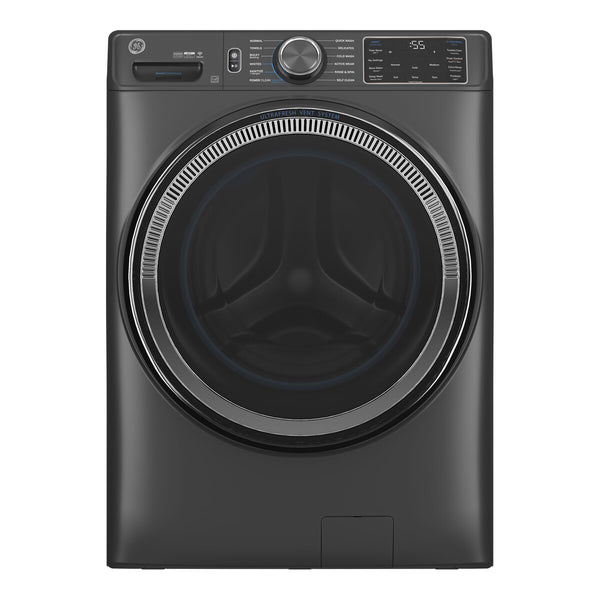 GE ENERGY STAR 5.0 cu. ft. Capacity Smart Front Load Steam Washer with SmartDispense UltraFresh Vent System with OdorBlock and Steam - Carbon Graphite