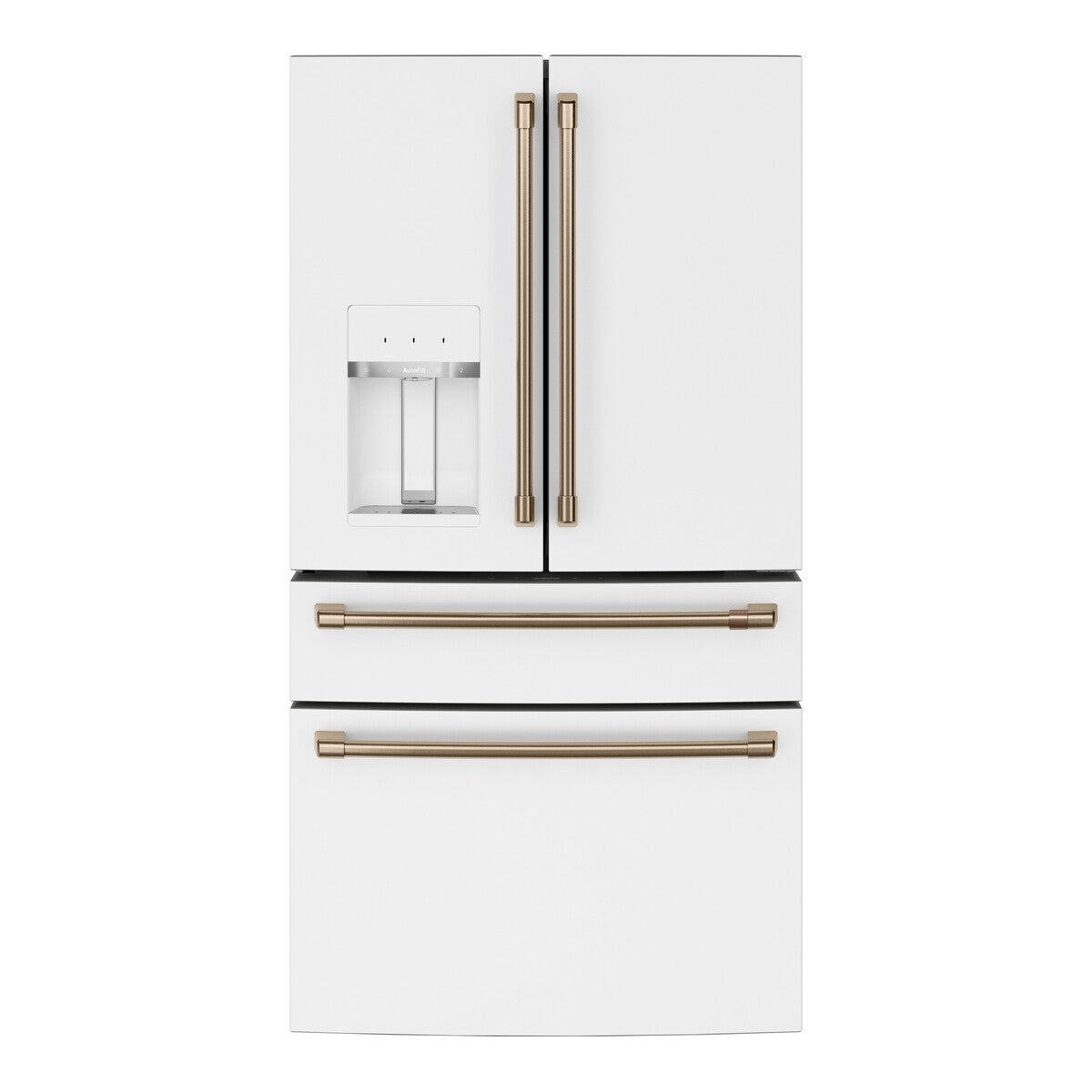 Café ENERGY STAR 22.3 cu. ft. Smart Counter-Depth 4-Door French-Door Refrigerator - Matte White
