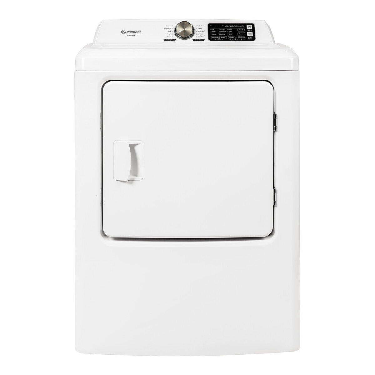 Element Electronics 7.0 cu. ft. Front Load Electric Dryer - White (ETD7027ECW)
