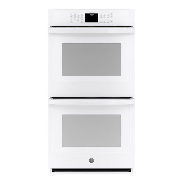 GE 27" Smart Built-In Double Wall Oven - White