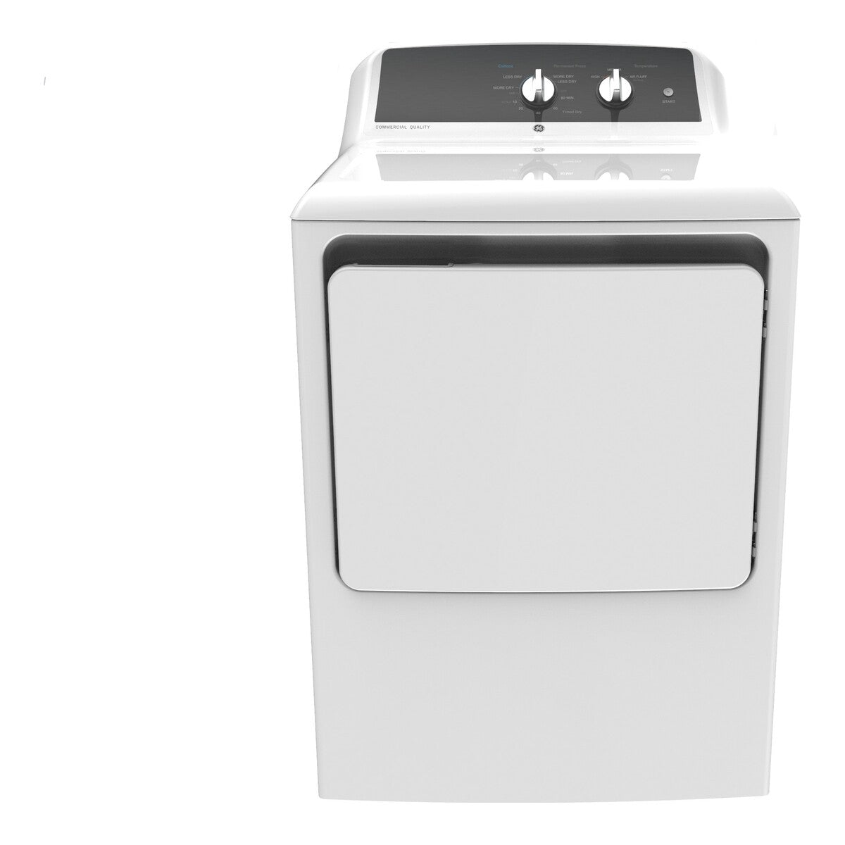 GE 6.2 cu. ft. Capacity Gas Dryer with Up To 120 ft. Venting and 5-yr Limited Warranty - White