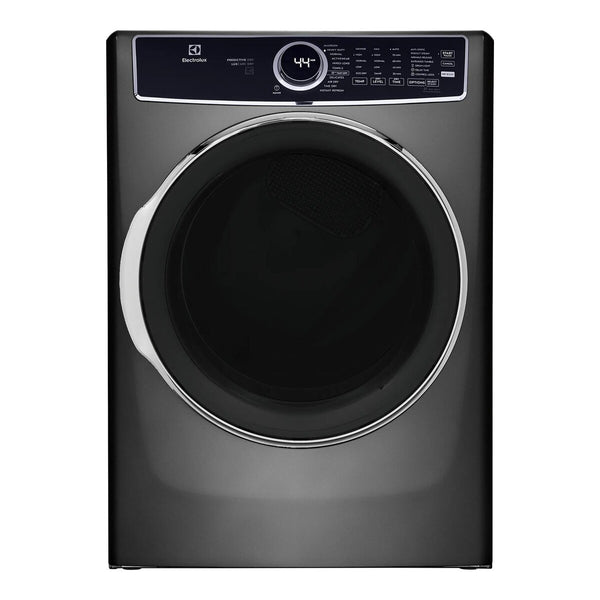Electrolux Front Load Perfect Steam Gas Dryer with LuxCare Dry and Instant Refresh – 8.0 cu. ft. - Titanium