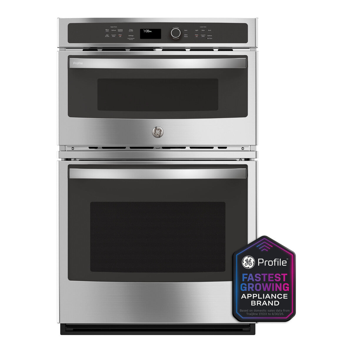 GE Profile 27" Built-In Combination Convection Microwave/Convection Wall Oven - Stainless Steel