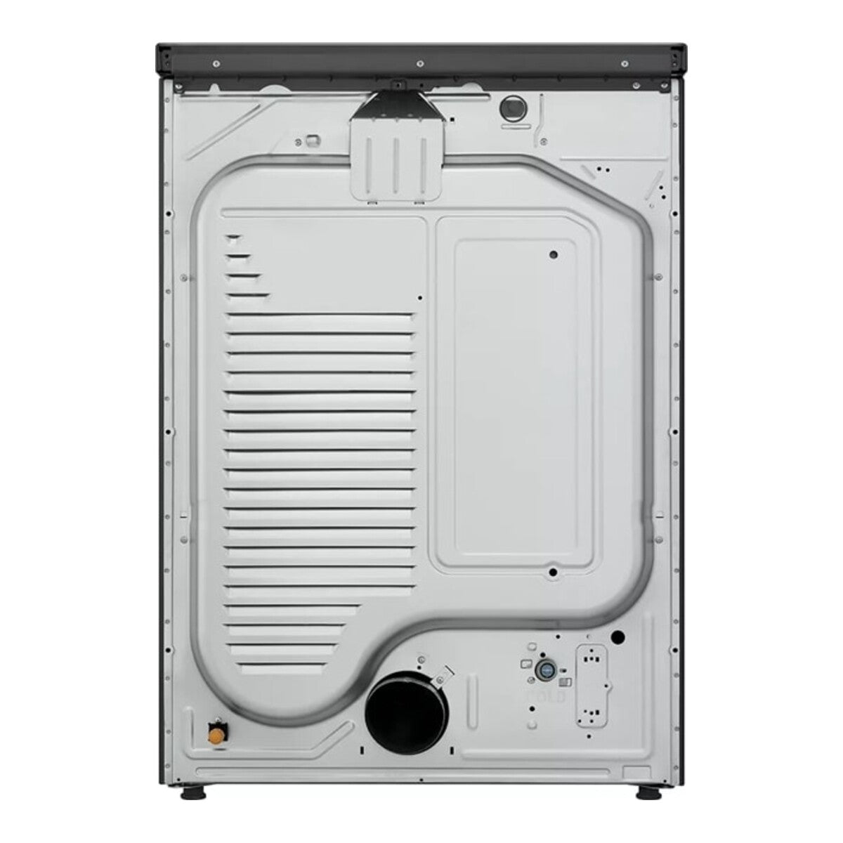 LG 7.4 cu. ft. Ultra Large Capacity Smart Front Load Gas Dryer with Built-In Intelligence & TurboSteam - Black Steel