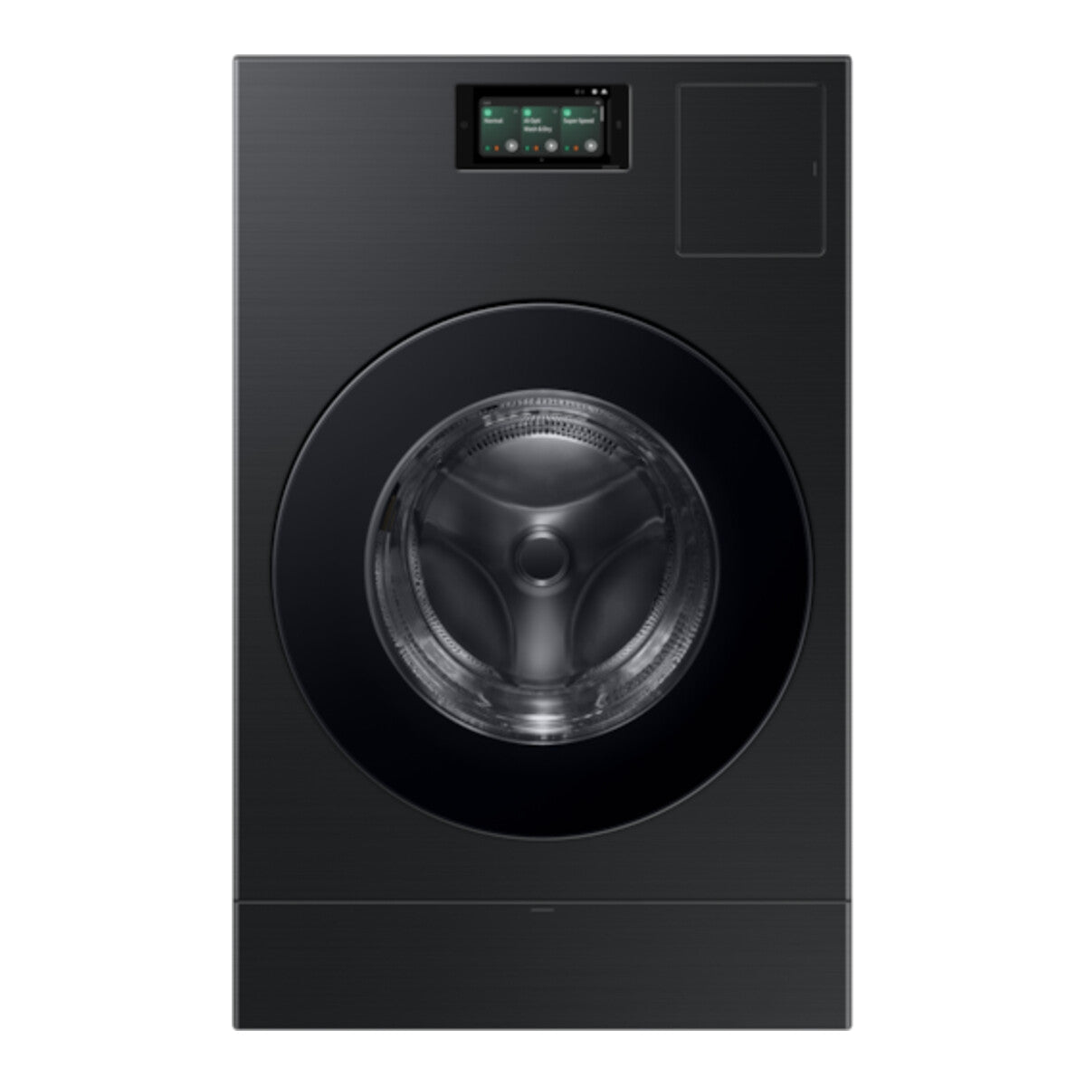 Samsung Bespoke AI All-in-One Ventless Combo AI Home 7" LCD Display AI OptiWash and Dry 5.3 cu. ft. - Brushed Black