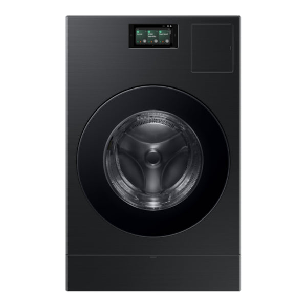 Samsung Bespoke AI All-in-One Ventless Combo AI Home 7" LCD Display AI OptiWash and Dry 5.3 cu. ft. - Brushed Black