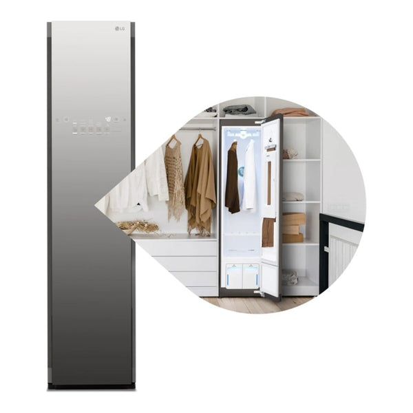 LG Styler Smart Steam Closet with 3 Hangers - Mirror