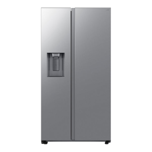 Samsung Bespoke AI 27 cu. ft. Side-by-Side Refrigerator with Sphere Ice & External Water & Ice Dispenser in Stainless Steel