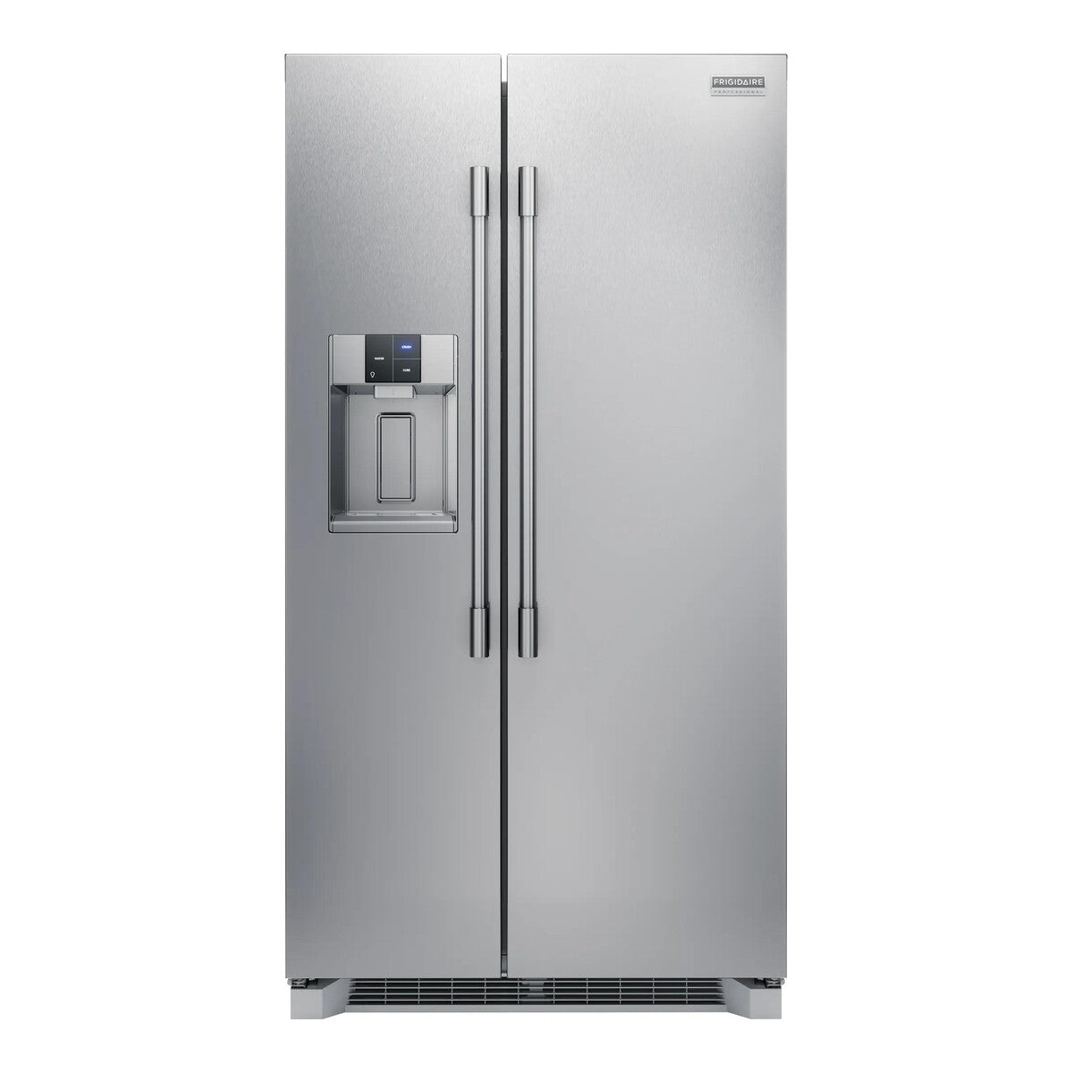 Frigidaire Professional 22 cu. ft. 36" Counter Depth Side by Side Refrigerator - Stainless Steel