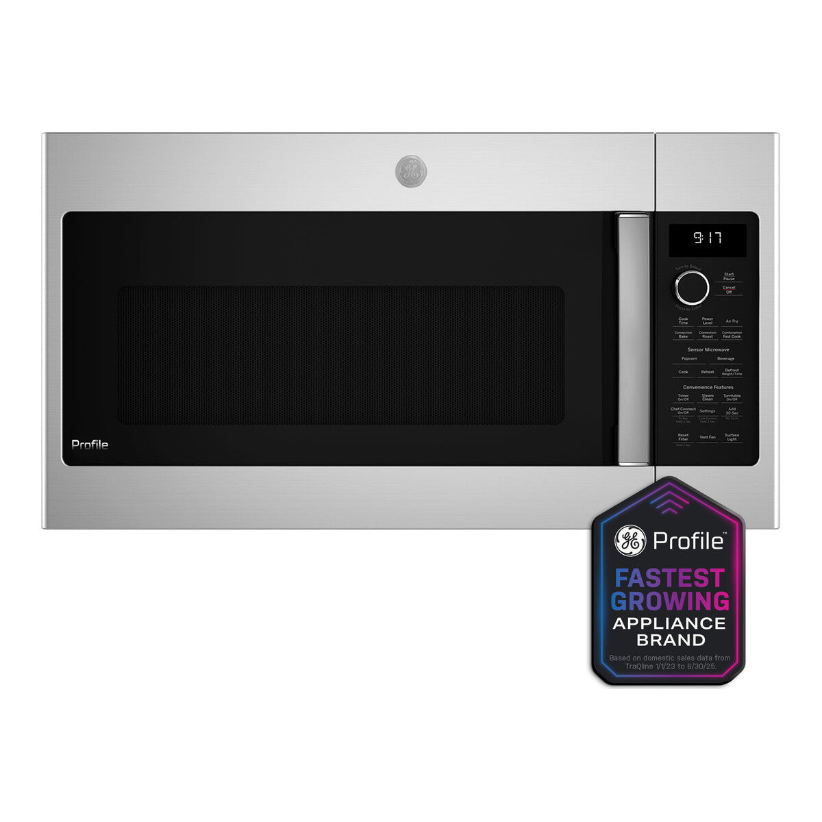 GE Profile 1.7 cu. ft. Convection Over-the-Range Microwave Oven - Stainless Steel (PVM9179RYSS)