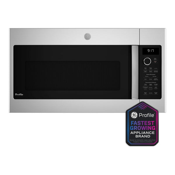 GE Profile 1.7 cu. ft. Convection Over-the-Range Microwave Oven - Stainless Steel (PVM9179RYSS)