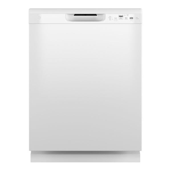GE ENERGY STAR Dishwasher with Front Controls - White