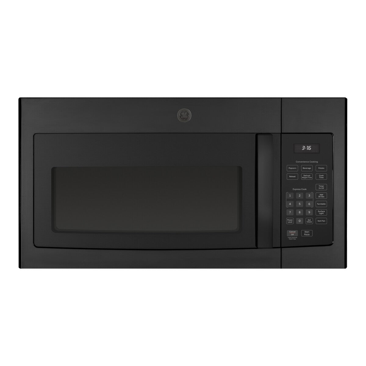 GE 1.6 cu. ft. Over-the-Range Microwave Oven - Black