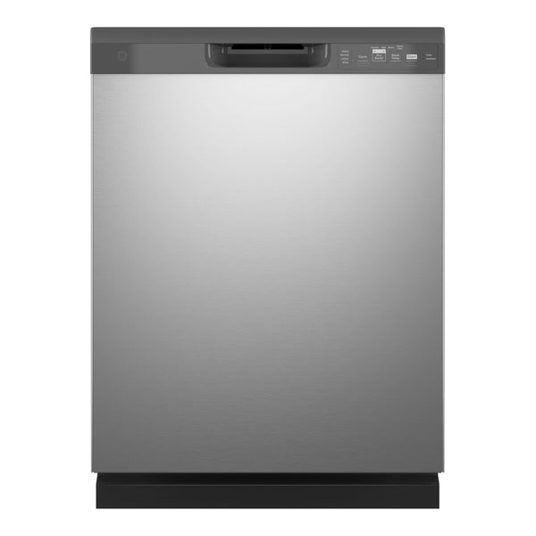 GE ENERGY STAR Dishwasher with Front Controls - Stainless Steel