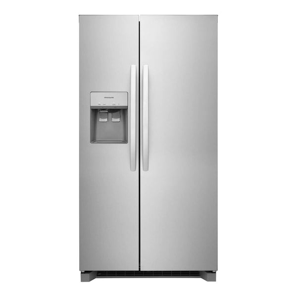 Frigidaire 22 cu. ft. 36" Counter Depth Side by Side Refrigerator - Stainless Steel
