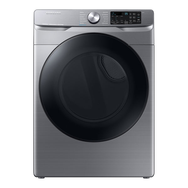 Samsung 7.5 cu. ft. Smart Gas Dryer with Steam Sanitize+ in Platinum