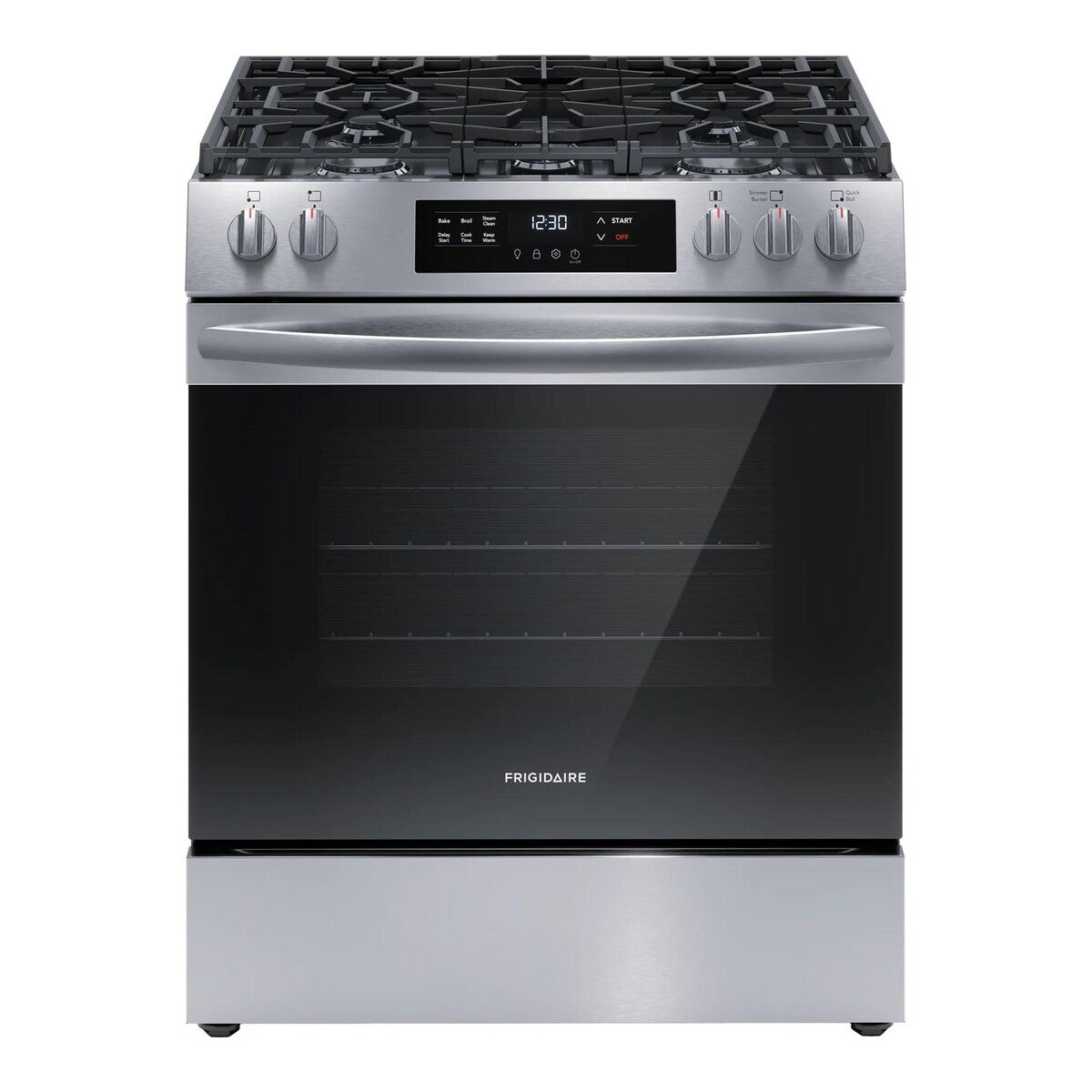 Frigidaire 30" Front Control Gas Range - Stainless Steel