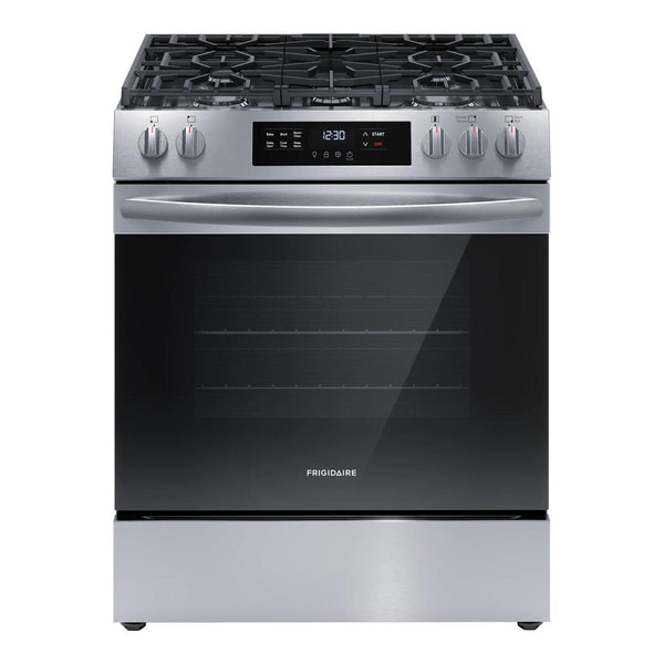 Frigidaire 30" Front Control Gas Range - Stainless Steel
