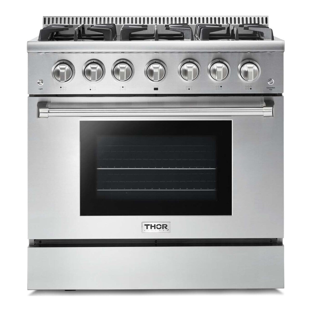 Thor 36" Professional Gas Range - Stainless Steel