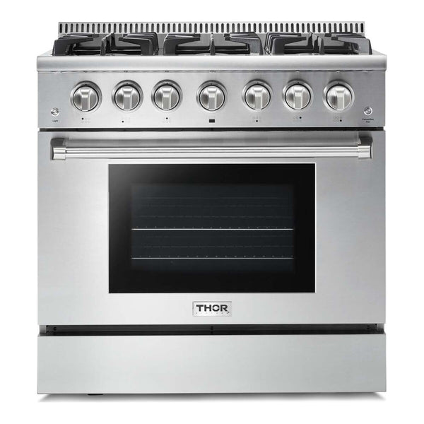 Thor 36" Professional Gas Range - Stainless Steel