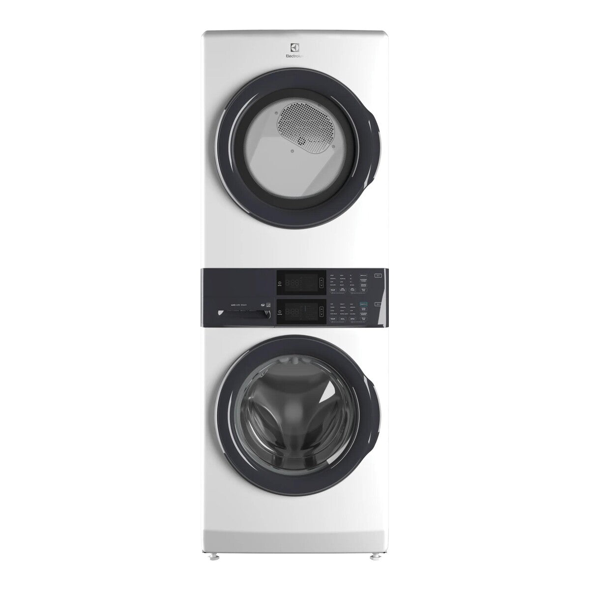 Electrolux Laundry Tower Single Unit Front Load 4.4 cu. ft. Washer & 8 cu. ft. Electric Dryer - White