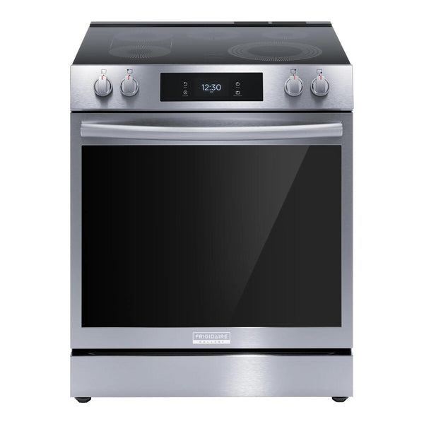 Frigidaire Gallery 30" Front Control Electric Range with Total Convection - Stainless Steel