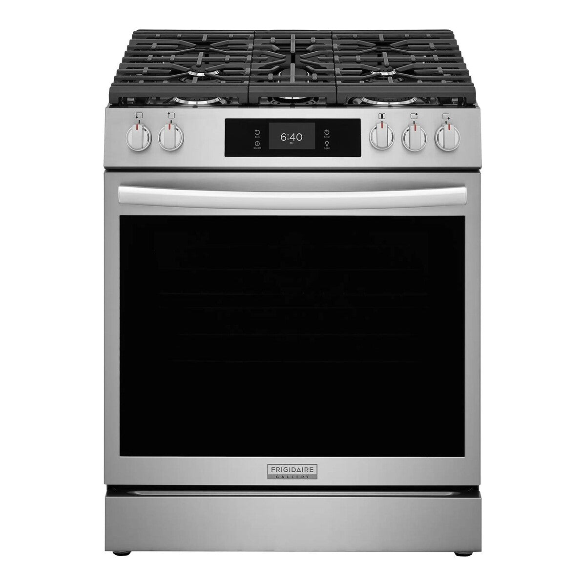 Frigidaire Gallery 30" Front Control Gas Range with Stone-Baked Pizza - Stainless Steel