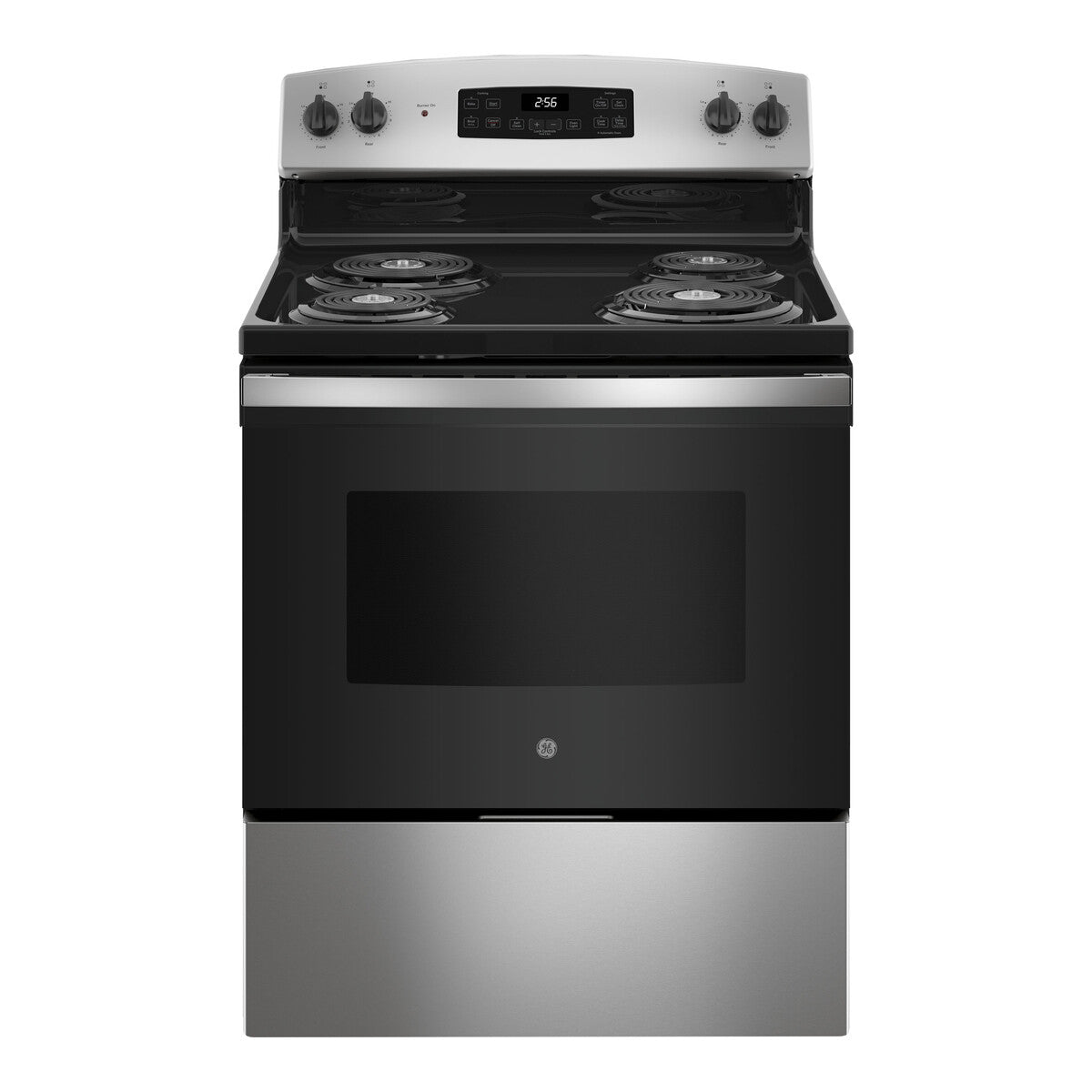 GE ENERGY STAR 30" Free-Standing Self-Clean Electric Range - Stainless Steel