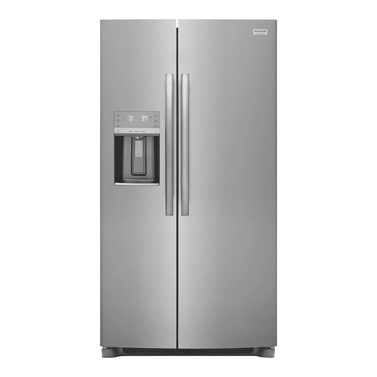 Frigidaire Gallery 22 cu. ft. 36" Counter Depth Side by Side Refrigerator - Stainless Steel