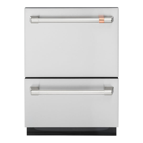 Café Dishwasher Double Drawer - Stainless Steel