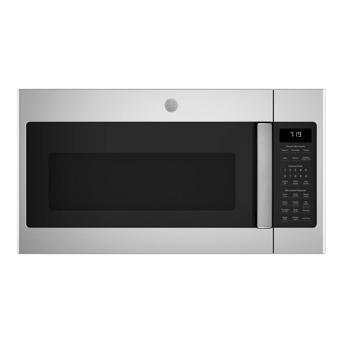 GE 1.9 cu. ft. Over-the-Range Sensor Microwave Oven - Stainless Steel (JVM7195RWSS)