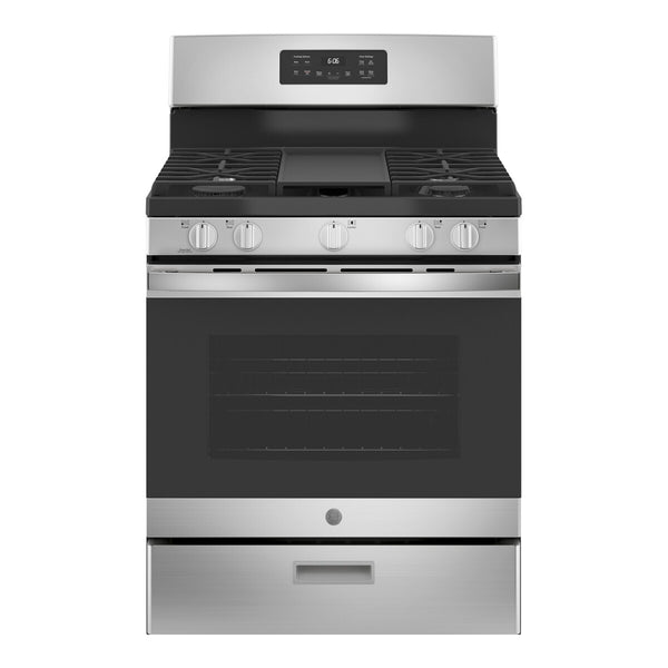 GE 30" Free-Standing Gas Range - Stainless Steel (JGBS66REKSS)