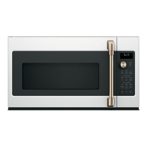 Café 1.7 cu. ft. Convection Over-the-Range Microwave Oven - Matte White