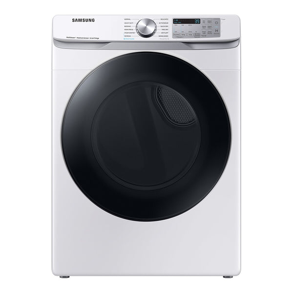Samsung 7.5 cu. ft. Smart Gas Dryer with Steam Sanitize+ in White