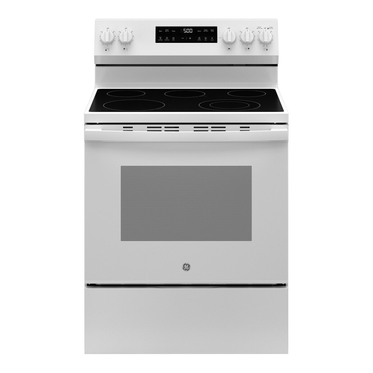 GE ENERGY STAR 30" Free-Standing Electric Range with Crisp Mode - White