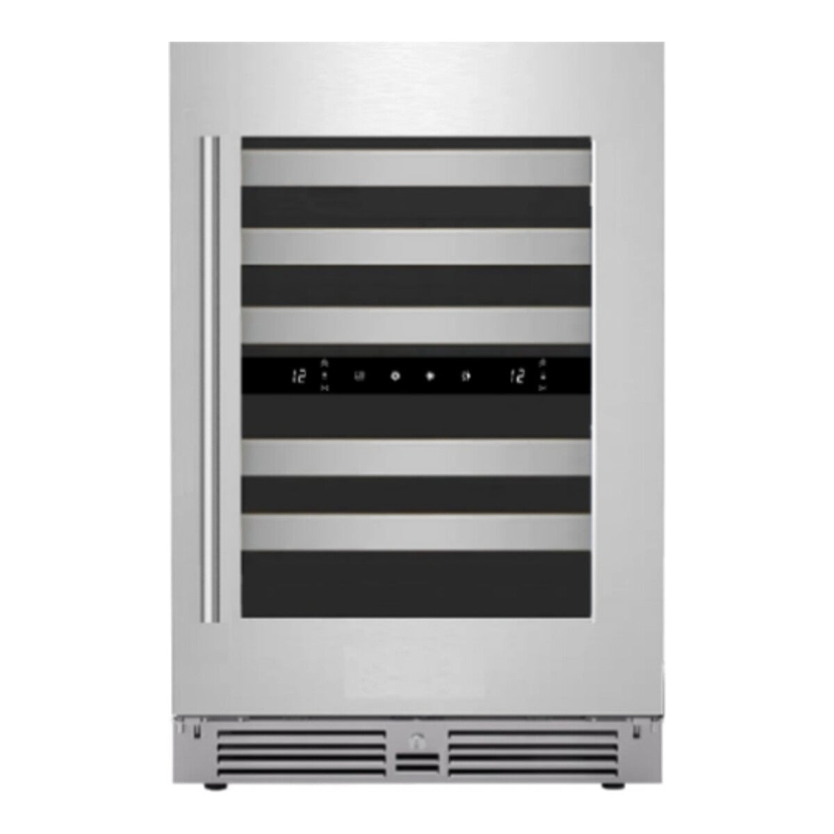 Element 24" Dual Zone Wine Cooler 4.9 cu. ft. - Stainless Steel