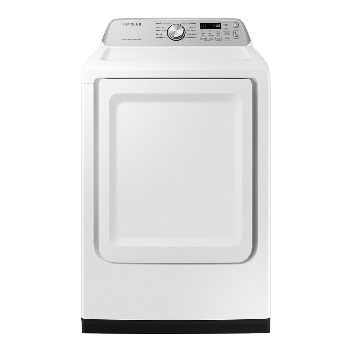Samsung Top Load Electric Dryer Wi-Fi & SmartThings Sensor Dry, 7.4 cu. ft. - White