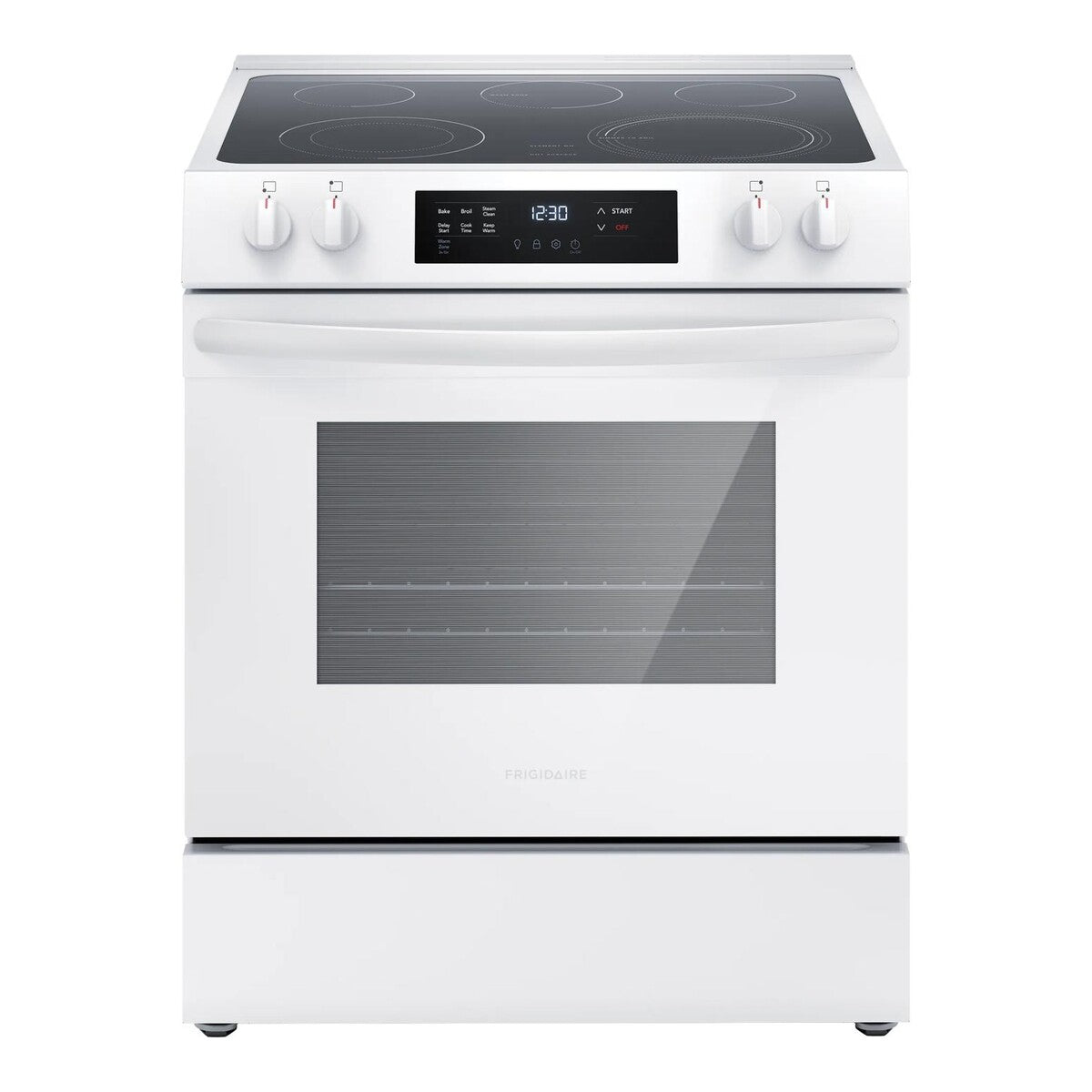 Frigidaire 30" Front Control Electric Range - White
