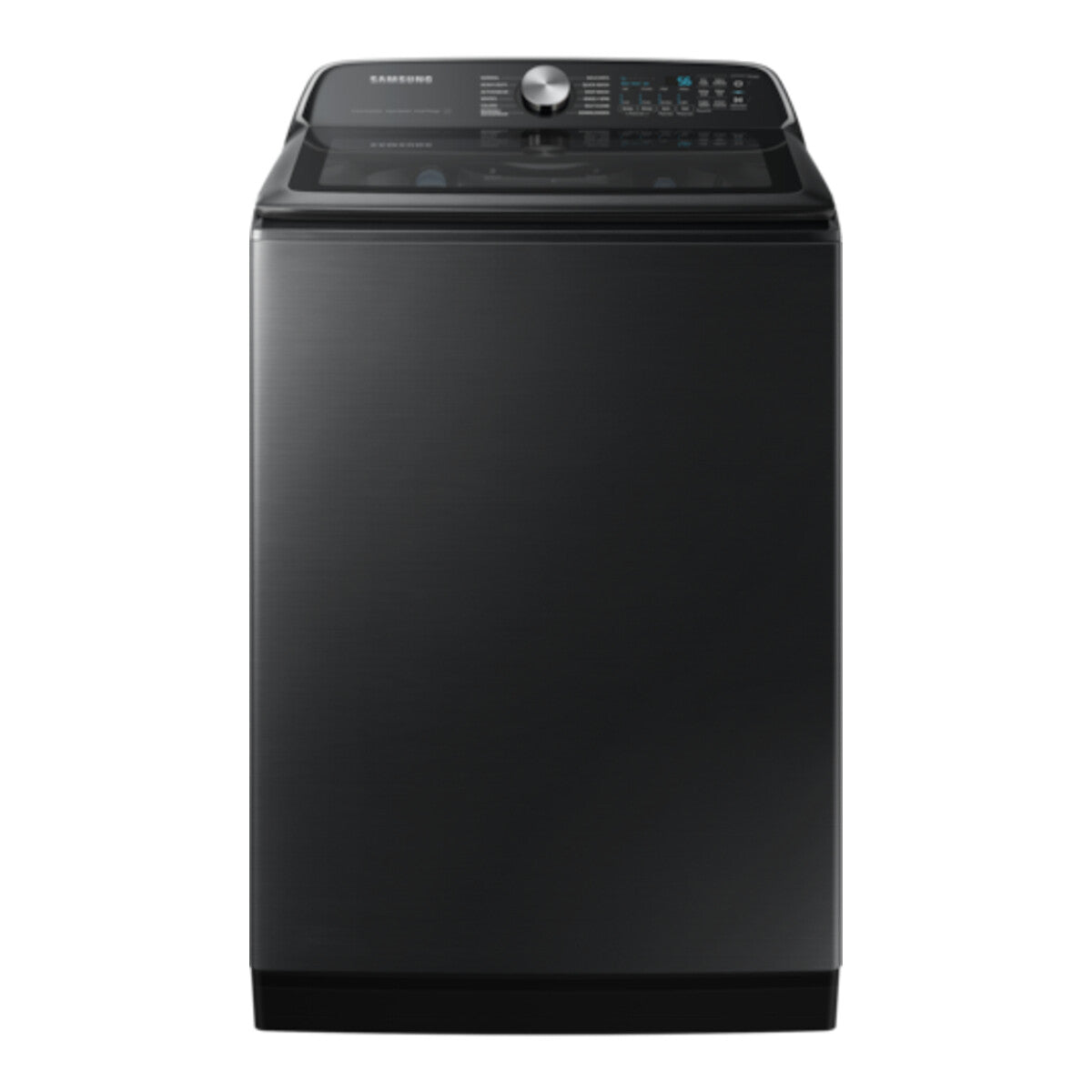 Samsung Top Load Washer ActiveWave Agitator Super Speed Wash, 5.4 cu. ft. - Brushed Black