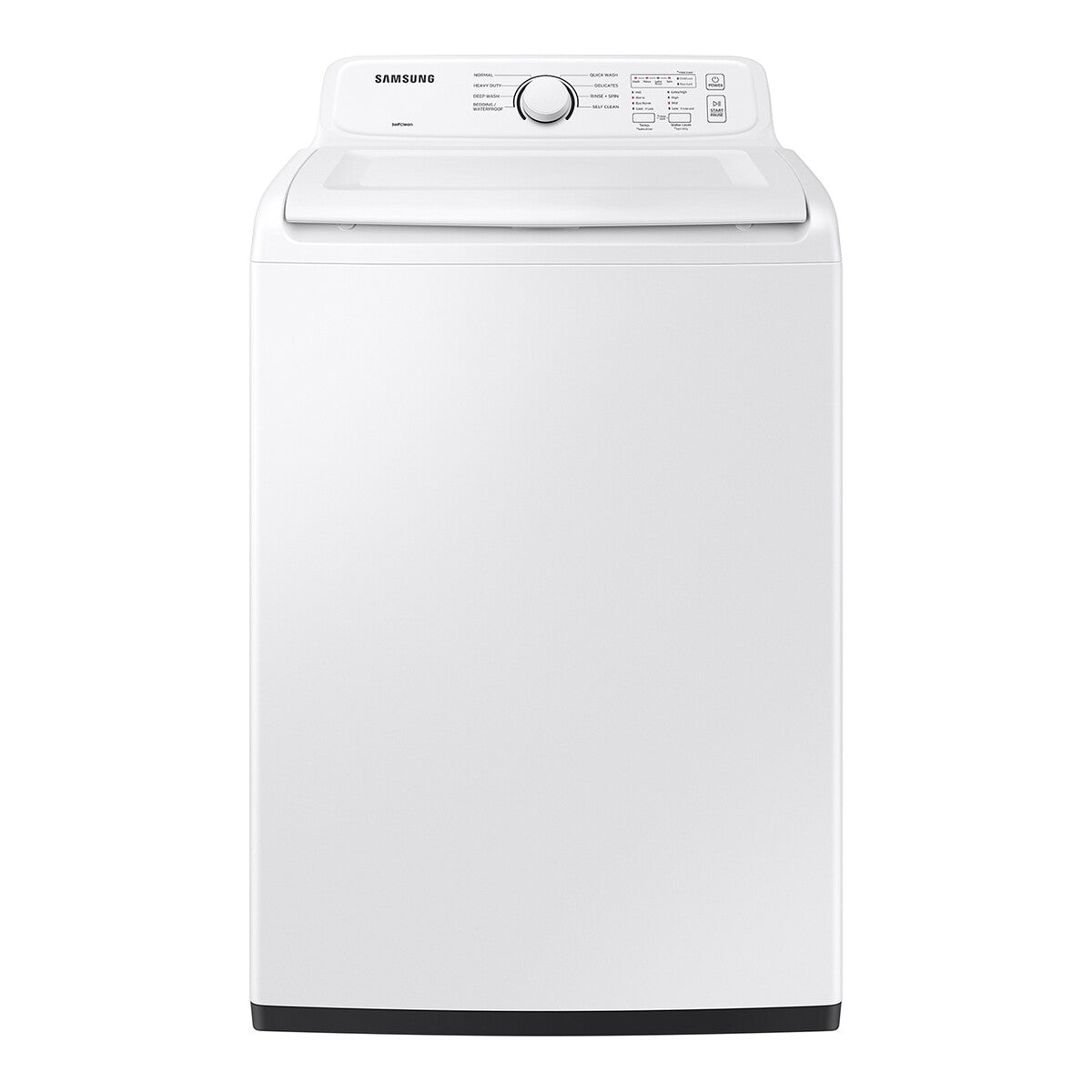Samsung 4.1 cu. ft. Capacity Top Load Washer with Soft-Close Lid and 8 Washing Cycles in White