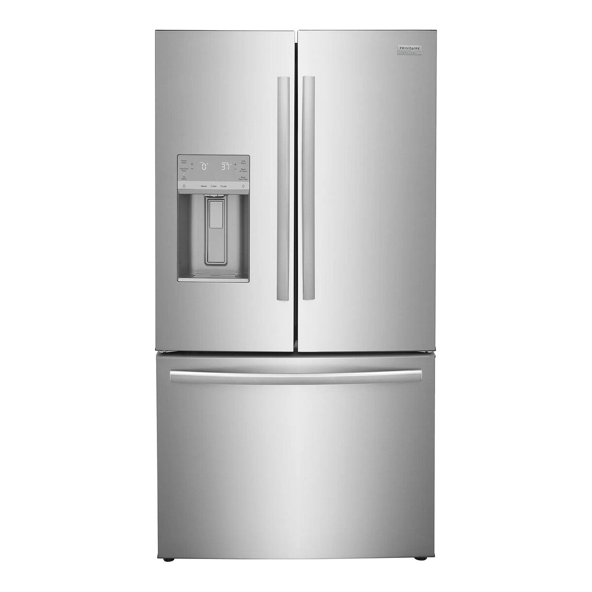Frigidaire Gallery 23 cu. ft. Counter-Depth French Door Refrigerator - Stainless Steel