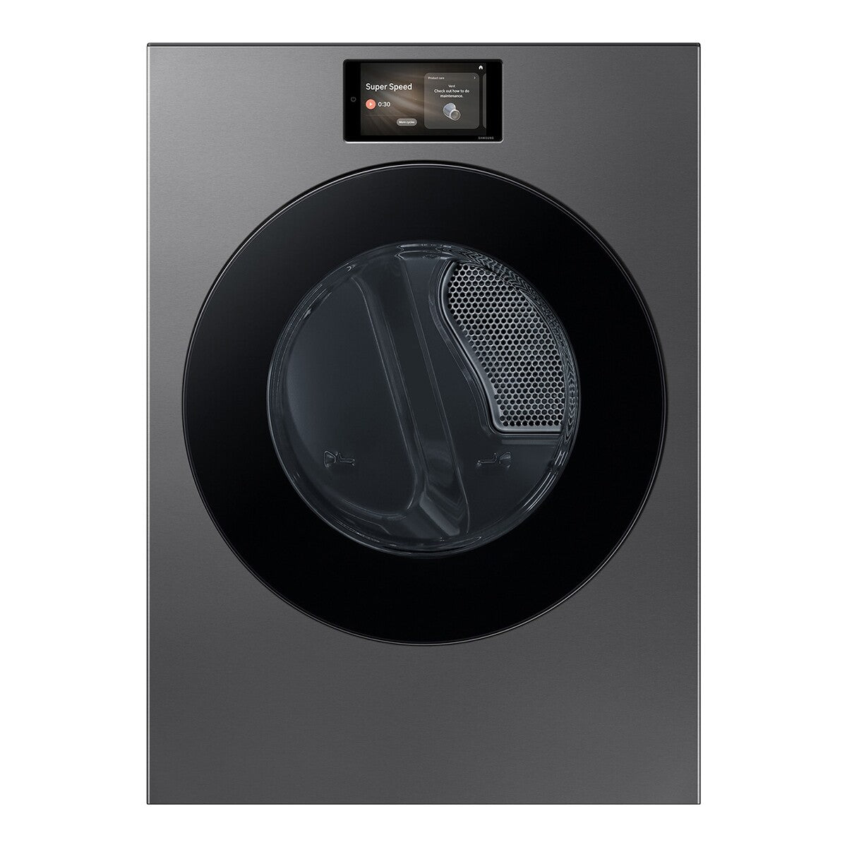 Samsung Bespoke AI Front Load Gas Dryer AI Home AI OptiDry+, 7.6 cu. ft. - Dark Steel