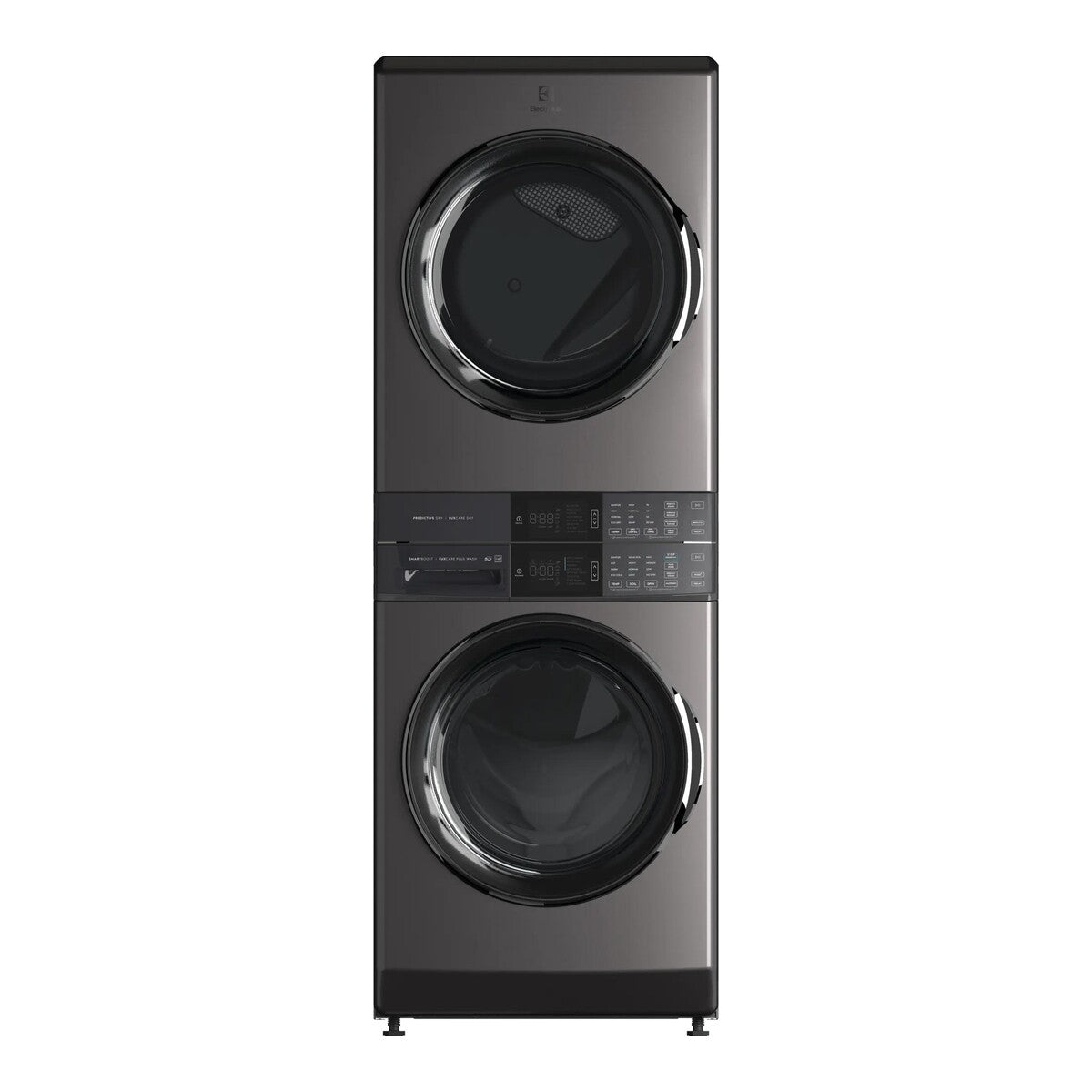 Electrolux Laundry Tower Single Unit Front Load 4.5 cu. ft. Washer & 8 cu. ft. Electric Dryer - Titanium