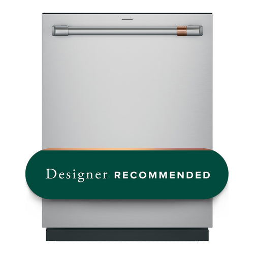 Café CustomFit ENERGY STAR Stainless Interior Smart Dishwasher with Ultra Wash Top Rack and Dual Convection Ultra Dry, LED Lights, 39 dBA